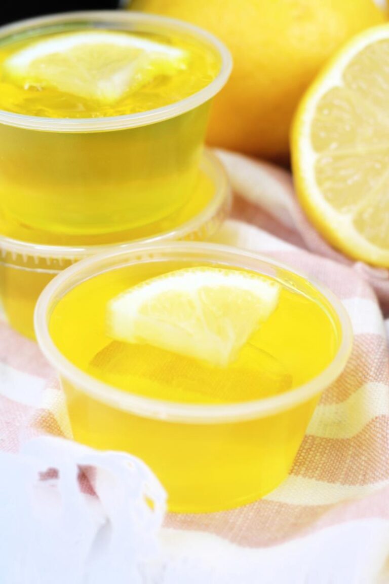 Lovely Lemon Drop Jello Shot Recipe Aspiring Winos 5184