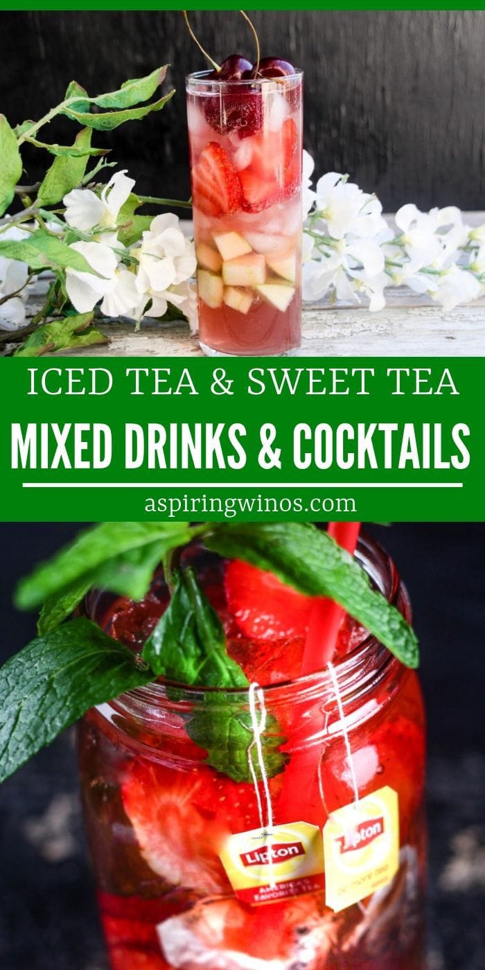 iced tea cocktails