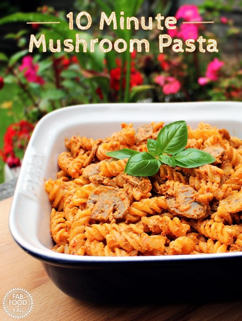 Mushroom Dishes to Pair with Pinot Noir - Mushroom Pasta