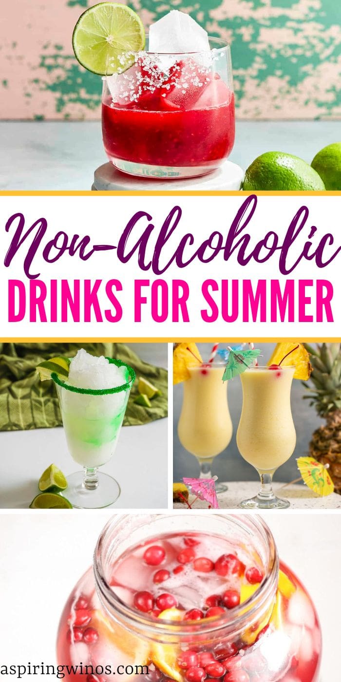 Non-Alcoholic Drinks for Summer - Aspiring Winos