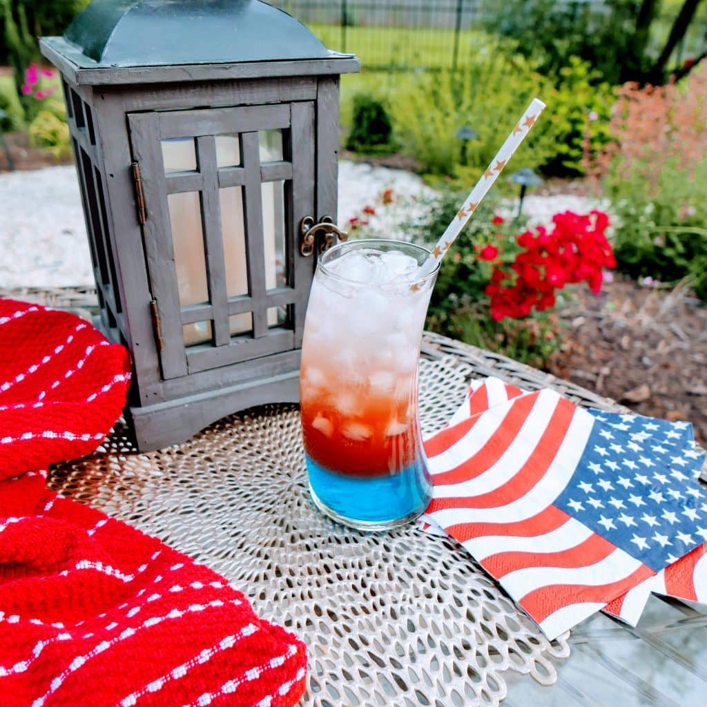 patriotic mocktail