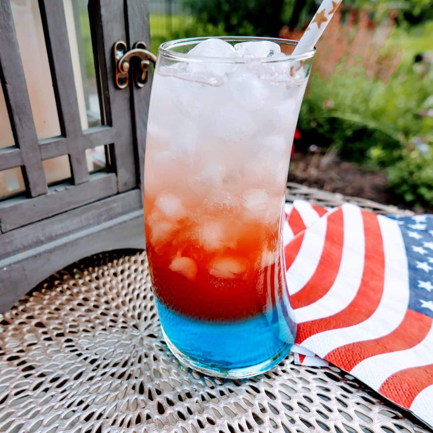 Red White Blue Drinks for Kids and Adults Aspiring Winos