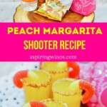 Peach Margarita Shooters | Tequila Shooters | Triple Sec Shooters | Peach Ring Gummy Shooters | Shooter Recipes | Peach Shooters #PeachMargaritaShooters #Shooters #Tequila #TripleSec #PeachShooters #ShooterRecipe