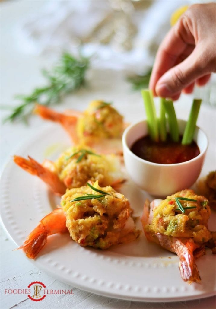 Easy Baked Stuffed Shrimp With Crabmeat & Ritz Crackers - Patio Wine Ideas
