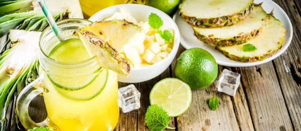 Perky Pineapple Mojito Cocktail Recipe