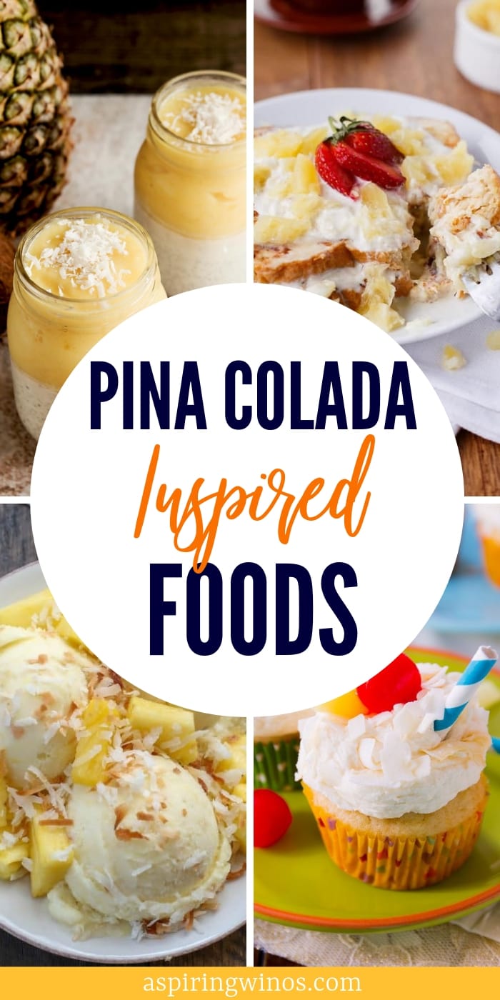 these pina colada inspired recipes make any day feel like a day at the beach Best Pina Colada Inspired Recipe Roundup | If You Like Pina Coladas | Brunch Recipes | Pineapple and Cocount Recipes | Baking with Pineapple | Baking with Coconut | Pineapple Recipes | Coconut Recipes | #reciperoundup #pinacolada #cocktails