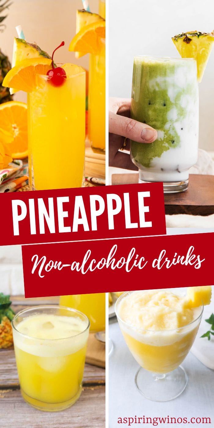 Pineapple Non-Alcoholic Drink Recipes - Aspiring Winos