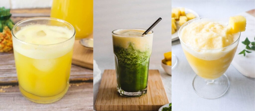 Pineapple Non-Alcoholic Drink Recipes
