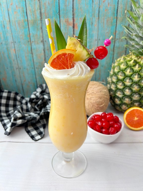 Exotic Twist: Pineapple Orange Pina Colada Recipe