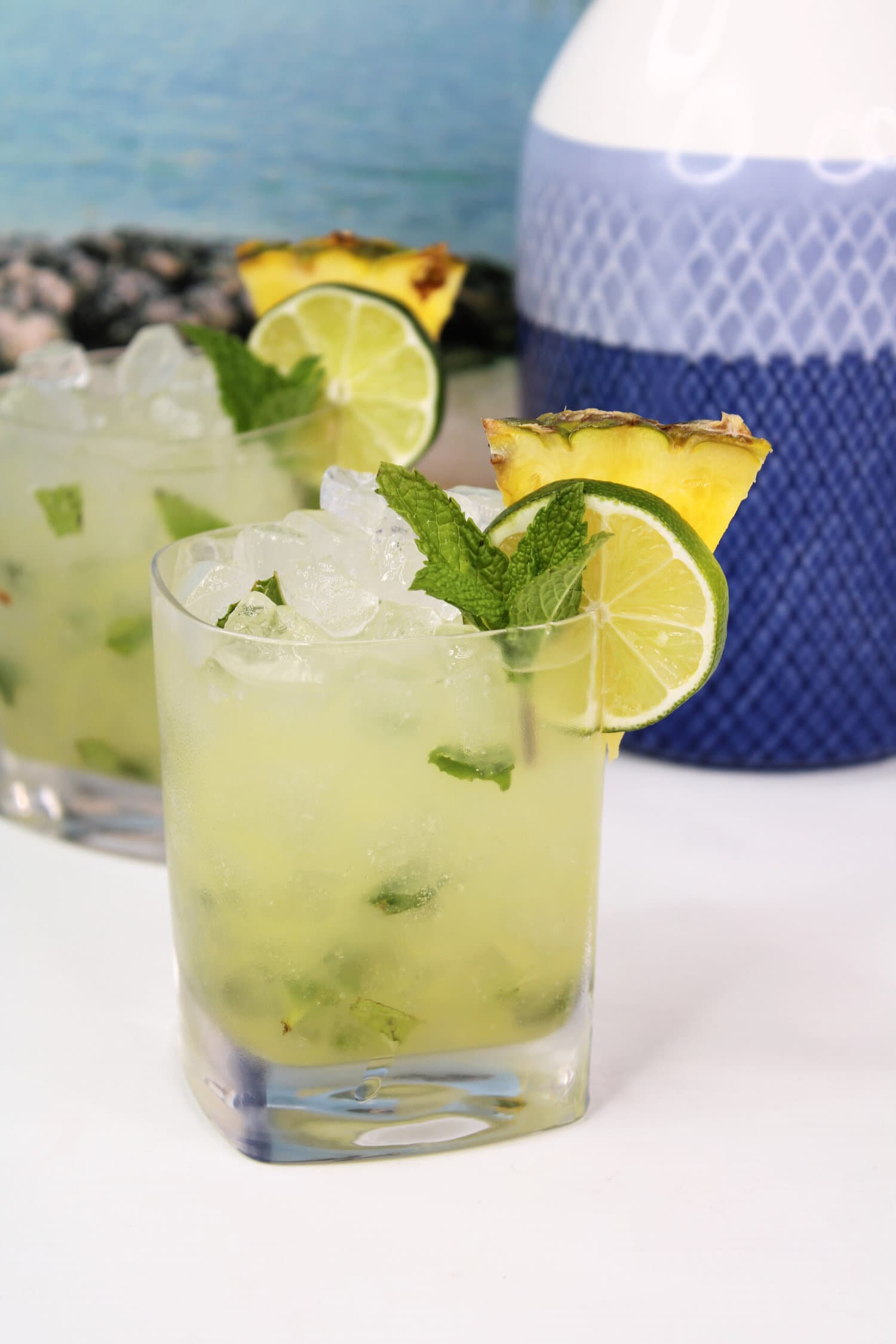 Perky Pineapple Mojito Cocktail Recipe Aspiring Winos