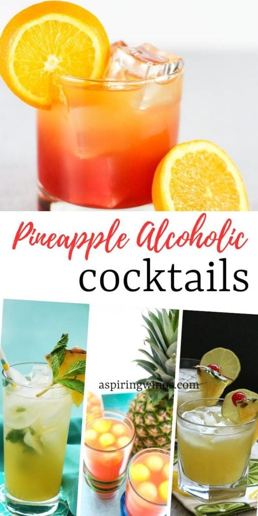 Pineapple Alcoholic Drinks - Aspiring Winos