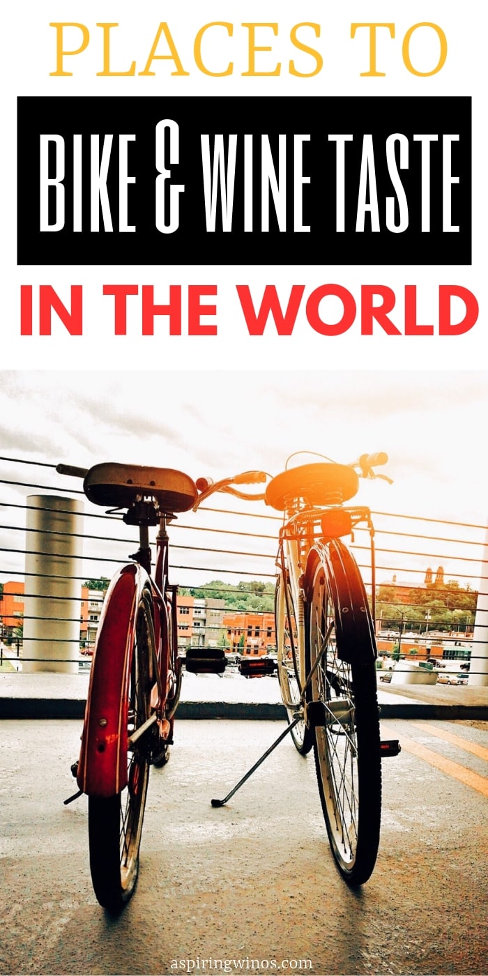 Amazing Places to Bike & Wine Taste in the World | Bike and Wine Tasting | How to Go Biking and Wine Tasting at the Same Time | Drink Wine While Bike Riding |  #bikeandwine #wine #biking #winetasting #wine&bike