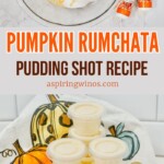 Pumpkin RumChata Pudding Shots | The Ultimate Autumn Dessert: Pumpkin RumChata Pudding Shots | RumChata Recipes | Halloween Pudding Shot Idea | Fall pudding shot ideas #RumChata #Pumpkin #PumpkinRumChata #Pudding #PuddingShots #PumpkinPudding
