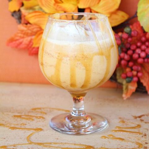 Boozy Spiced Pumpkin Milkshake 