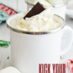 Andes Candy Cocktail | Andes Mint Cocktail | Mint Cocktail | Hot Chocolate Cocktails | Hot Cocoa Cocktail | Minty Chocolate Drink | Andes Mint Alcohol Drink | Alcohol Infused Hot Chocolate | Boozy Hot Chocolate Recipe | #hotchocolate #andes #mint #recipe #cocktail #wintercocktail