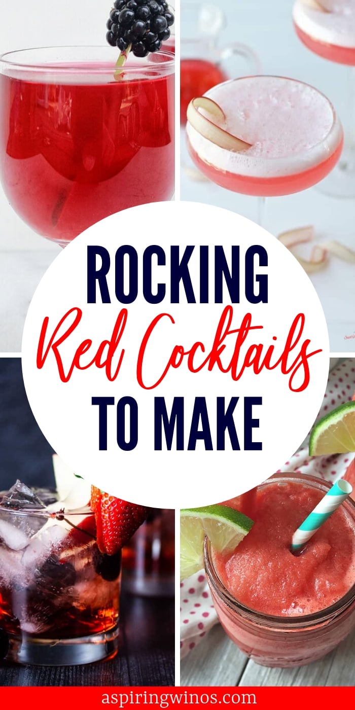 Rocking Red Cocktail Recipes | Cocktails for a Red Wedding | Cocktails for a Bridal Shower | Cocktails for a Party | Themed Cocktails | Red Cocktails Recipes | The Best Red Cocktails | #wedding #cocktails #redcocktails #shower #party