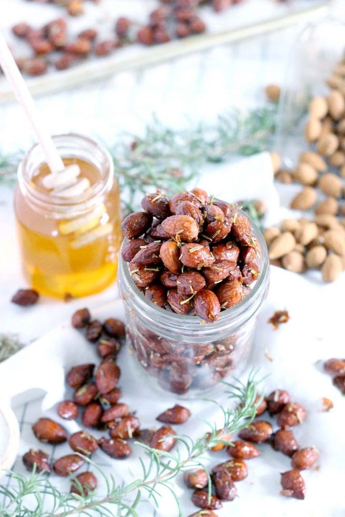 Rosemary And Honey Roasted Almonds