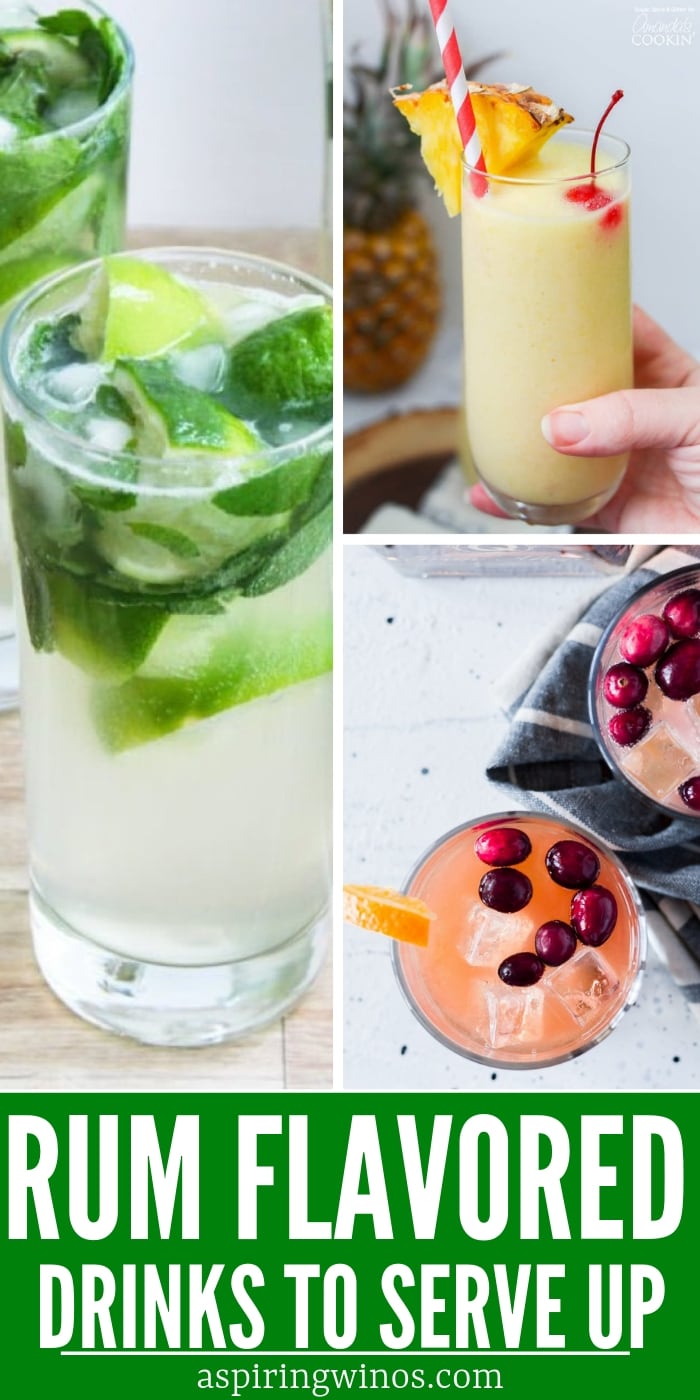 Ready to wow your guests with some rum cocktails? These rum cocktail ideas will give you lots of inspiration to host the perfect backyard BBQ, grill out or party. The colors are amazing and the flavors will wow you. #bbq #rum #cocktail #mixeddrinks