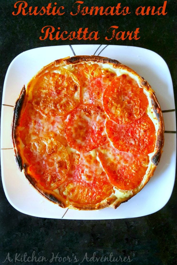 Tomato Based Dishes To Pair With Chianti - Rustic Tomato and Ricotta Tart