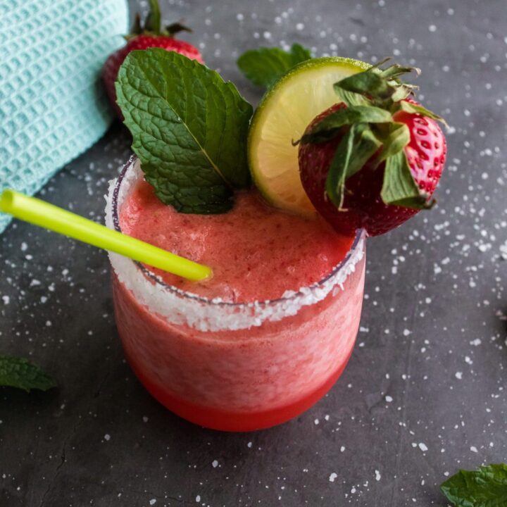 Boozy Strawberry Watermelon Limemade 