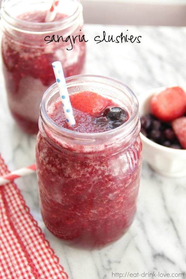 Sangria Slushies 