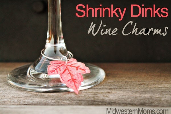 Shrinky Dinks Wine Charms