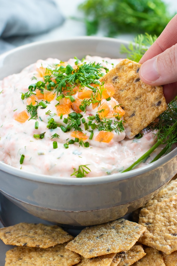 5-Minute Smoked Salmon Dip