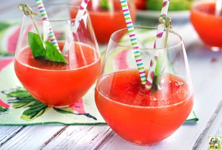 Watermelon Alcoholic Drinks | Summer Drinks | Cocktails for Summer | Watermelon Cocktails | The Best Watermelon Drinks | The Best Summer Cocktails | Watermelon and Alcohol | #watermelon #summerfun #cocktails