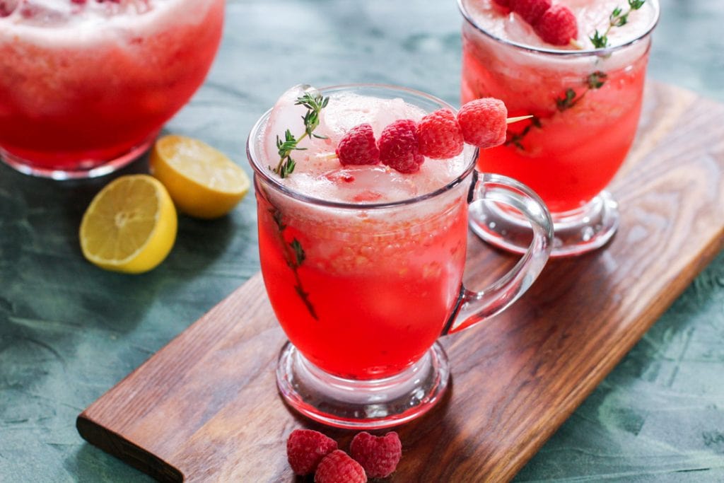 raspberry lemonade cocktail