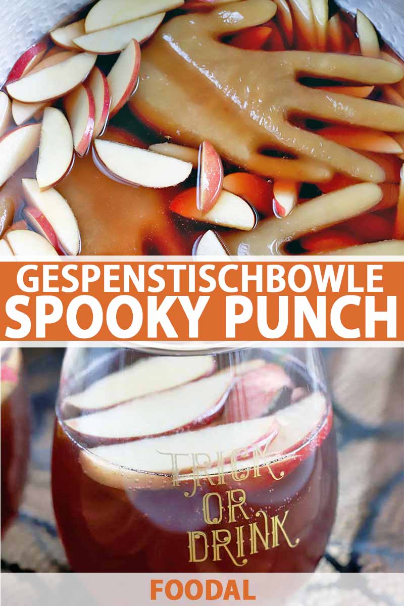 Spooky Halloween Cocktail Recipe - Gespenstischbowle Spooky Punch