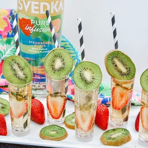 strawberry kiwi shooters