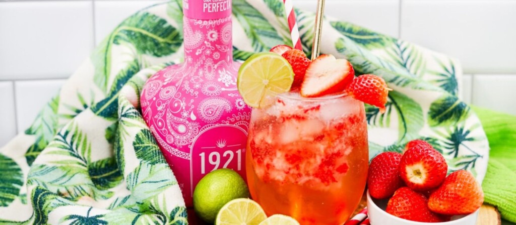 Elevate Happy Hour With a Refreshing Strawberry Tequila Soda