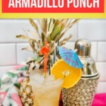 Texas Roadhouse Armadillo Punch Copycat Cocktail | Copycat cocktails that taste just like the real thing | Coconut rum cocktails | Tropical cocktails perfect for summertime | cocktail and mocktail version | must try cocktail for your next backyard party #CoconutRum #TropicalCocktail #TexasRoadhouse #CopyCatCocktail #Recipe