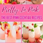 The Best Pink Cocktail Recipes | Pretty In Pink | Pretty In Pink - Pink Cocktail Recipes | Pink Wedding Cocktail Ideas | Pink Themed Parties | Pink Cocktails For Pink Parties | Cocktail Recipes #Pink #PinkWeddings #PinkParties #PinkCocktails #CocktailRecipes #PinkCocktailRecipes #PrettyInPink