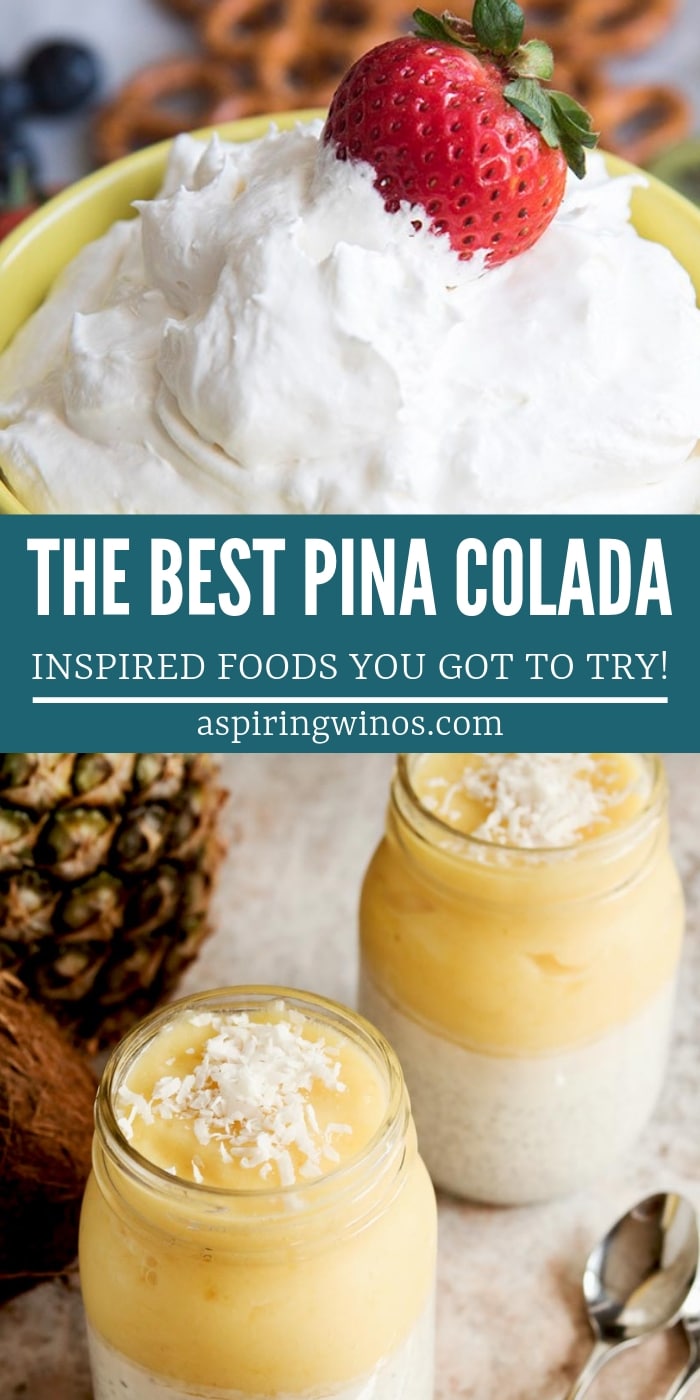 Best Pina Colada Inspired Recipe Roundup | If You Like Pina Coladas | Brunch Recipes | Pineapple and Cocount Recipes | Baking with Pineapple | Baking with Coconut | Pineapple Recipes | Coconut Recipes | #reciperoundup #pinacolada #cocktails