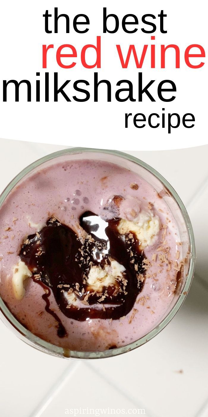 Red Wine Milkshake Recipe to Satisfy All Your Cravings | Red Wine Milkshake | Wine Milkshake | Delish Red Wine Milkshake | Wine Milkshake Recipe | #wine #milkshake #cocktail #recipe