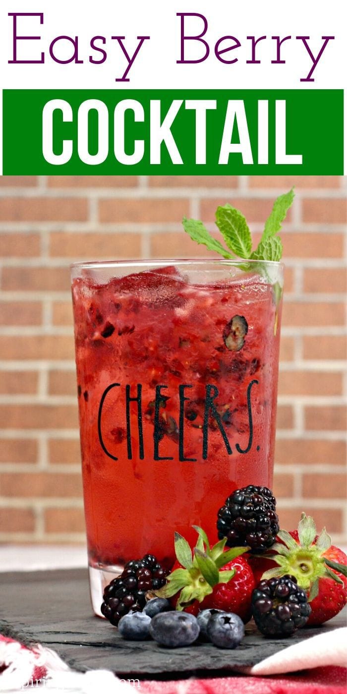 Triple Berry Cocktail | Best Summer cocktail | Cocktails for Summer | Berry Cocktail | Fruity Cocktail for Summer | Fruity Cocktails | #fruitycocktail #berrycocktail #cocktail #summer