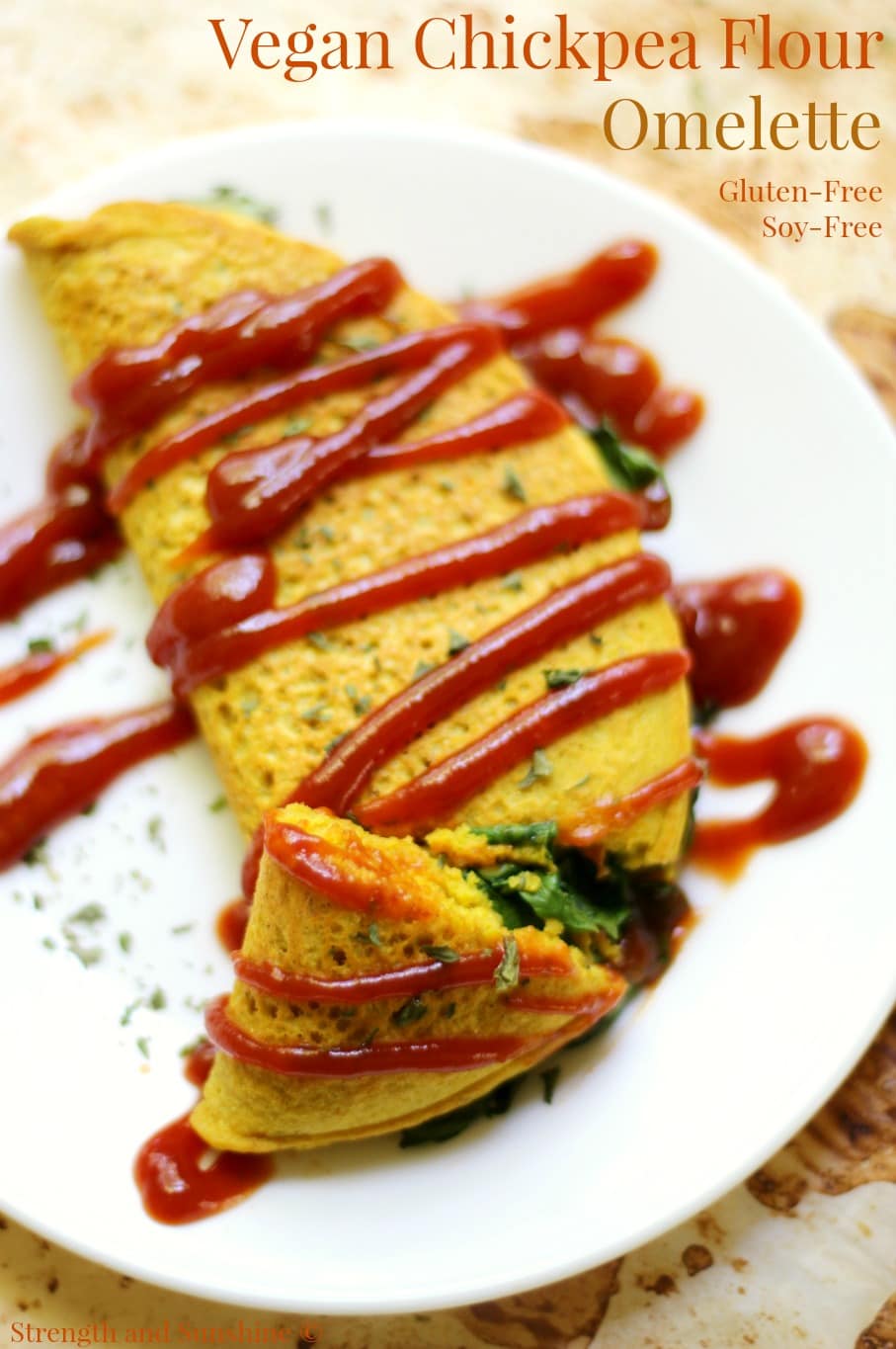 Vegan Chickpea Flour Omelette