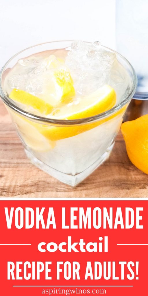 A Vodka Lemonade Cocktail is an easy backyard cocktail to sip on the patio |  Summer Drink | Vodka Cocktail | Best Vodka Cocktail | Easy Vodka Lemonade | Vodka Lemonade Recipe #cocktail #vodka #recipe #vodkalemonade