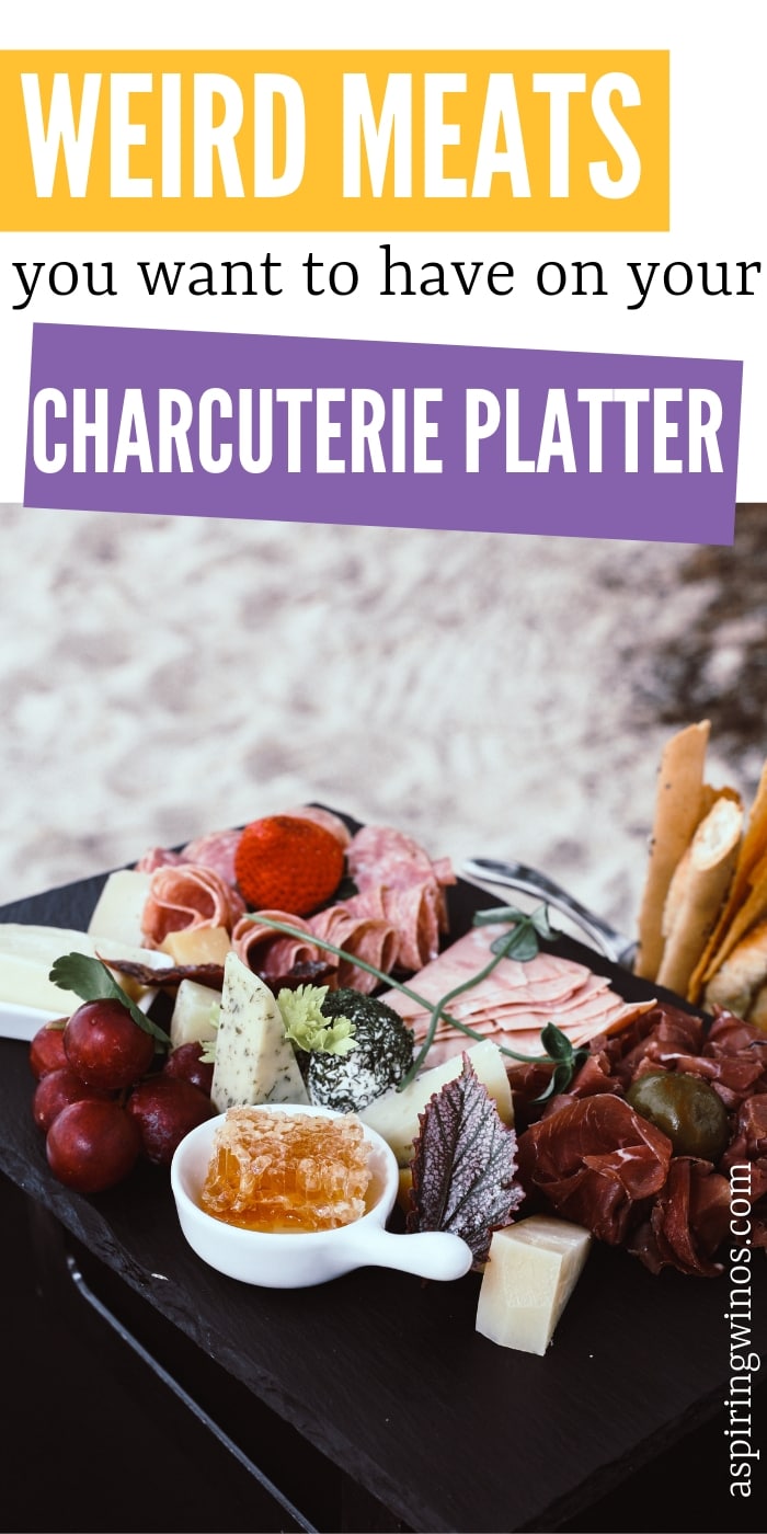 Do you love pate and terrine? Have you ever heard of head cheese? Here is a guide to "weird meats" that you definitely want to sample on the next #charcuterie tray you make. This is a guide to help you host the perfect #winetasting or #dinnerparty with #appetizers that everyone will talk about because they are so delicious. #hostess