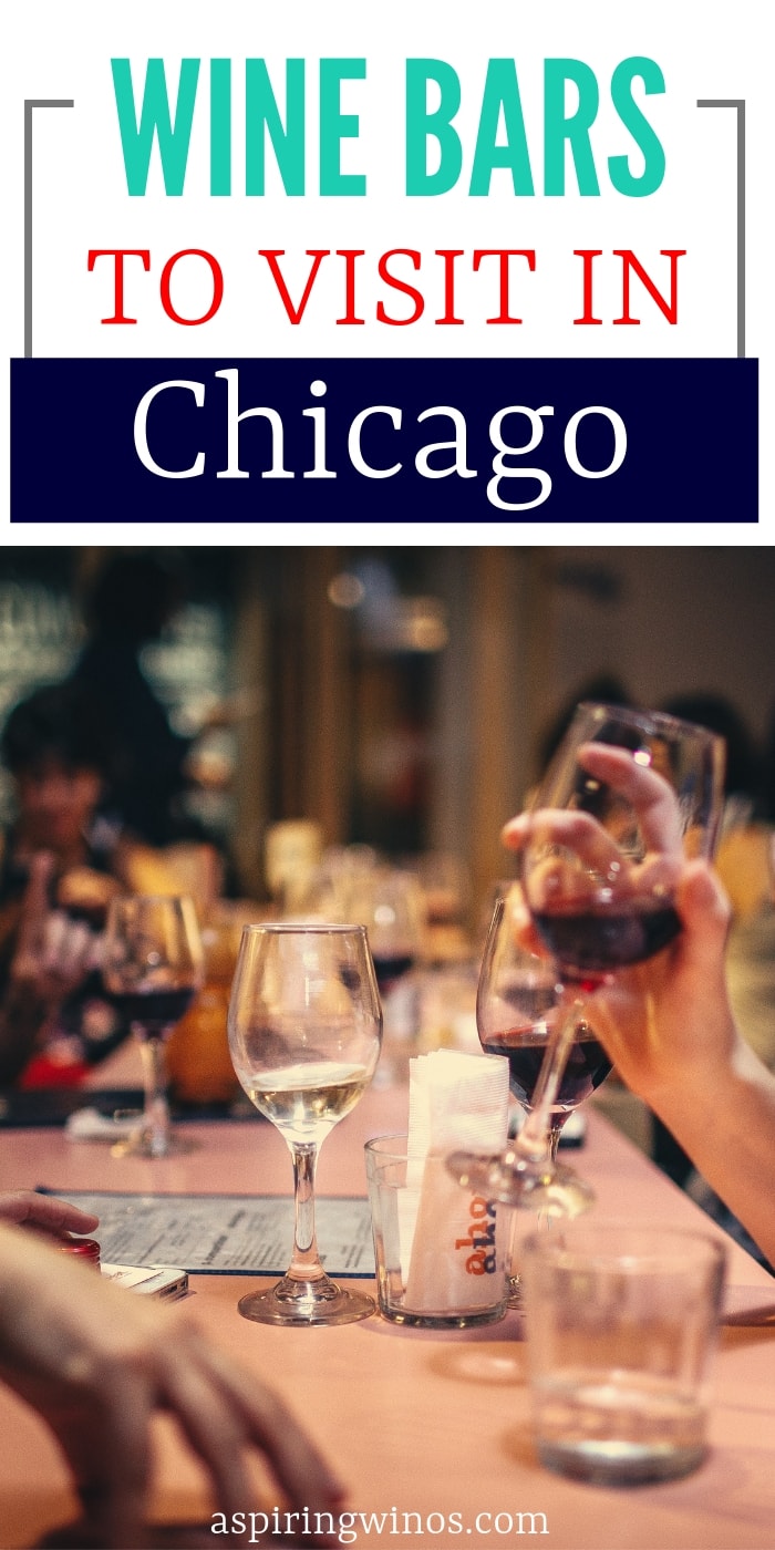 Fun wine bars to visit in Chicago | The best places to drink wine in Chicago, perfect for a girls night out, date night, fun night with friends or place to take clients. Enjoy the bar scene in Chicago with these delicious wines, including a dedicated #champagne bar! | #winetasting #wine #chicago #illinois #travel #bar