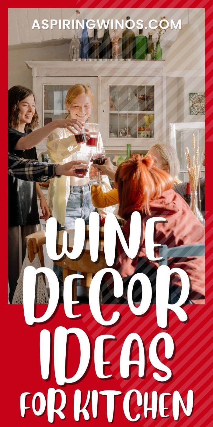 20 Fun and Creative Kitchen Wine Décor Ideas