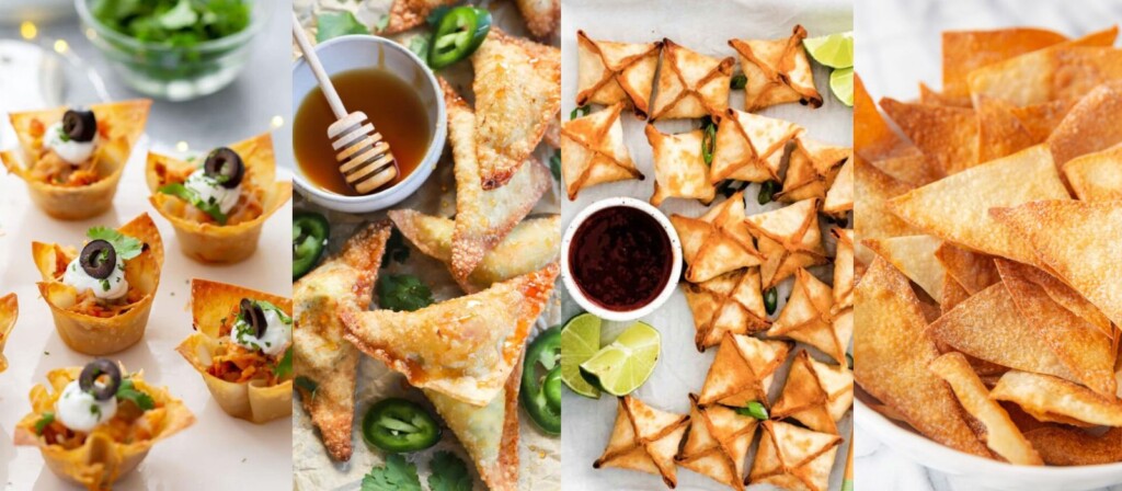 Appetizers Made with Wonton Wrappers