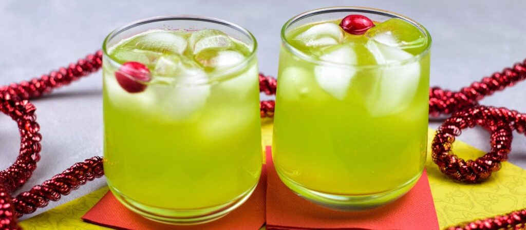 You’re a Mean One Grinch Mocktail
