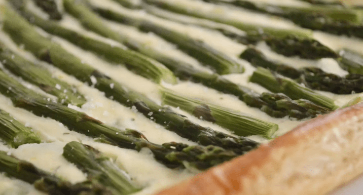 Asparagus Tart with Ricotta and Lemon