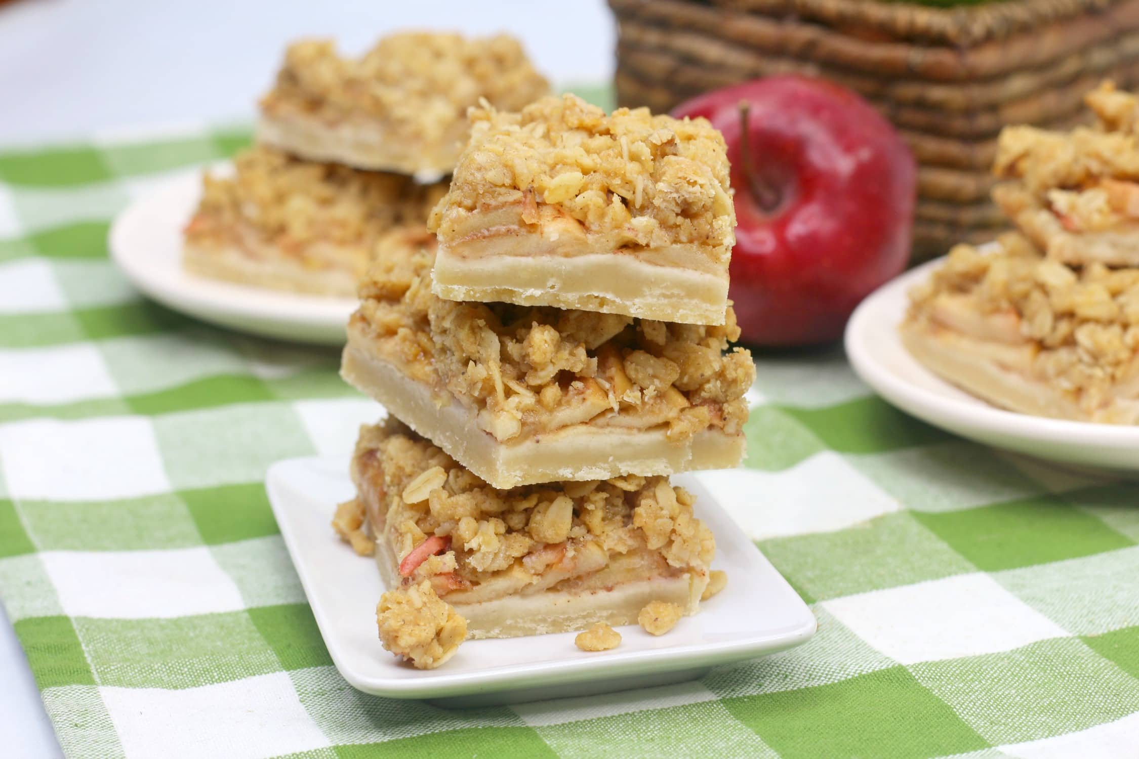 Bourbon Apple Bars