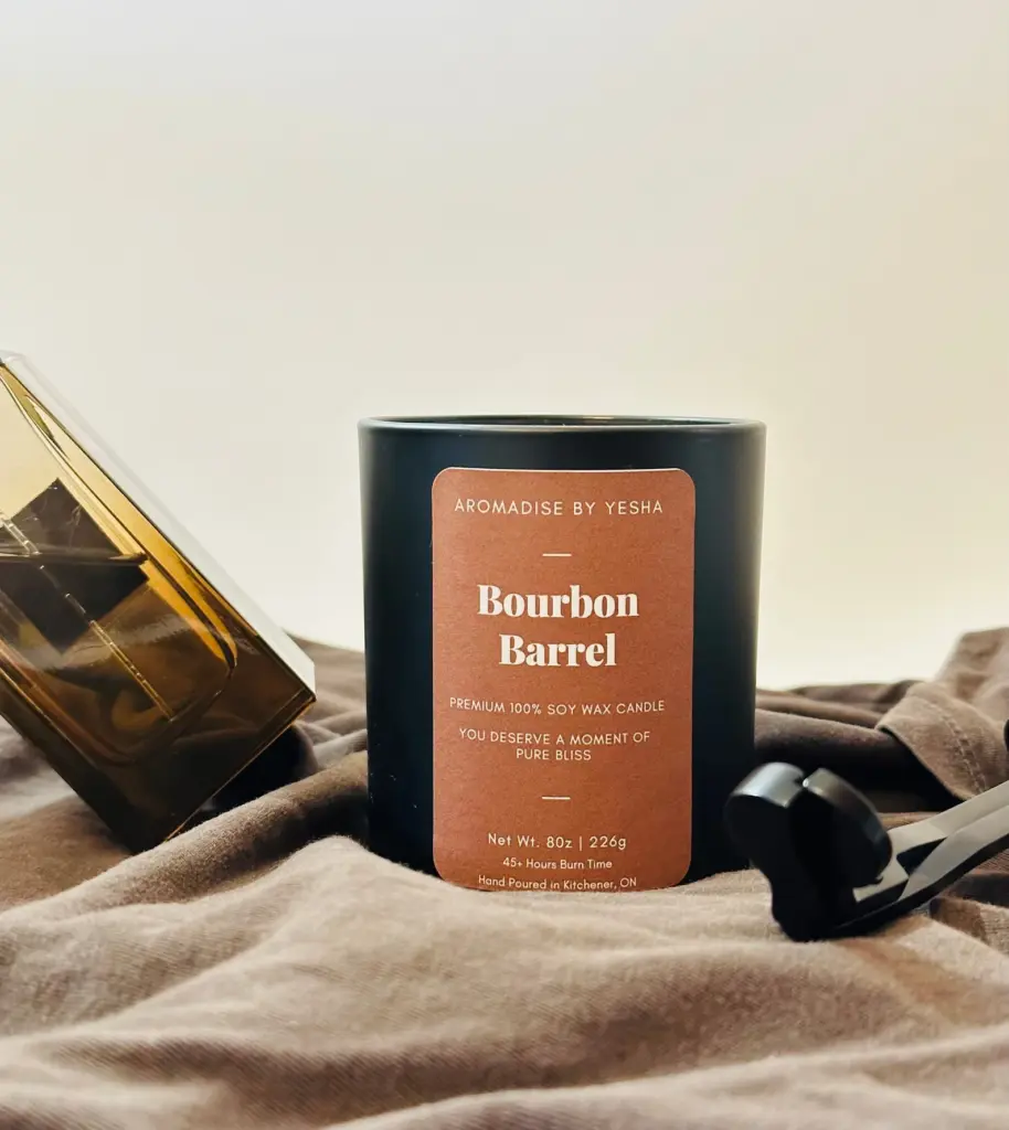 Bourbon Inspired Candle 