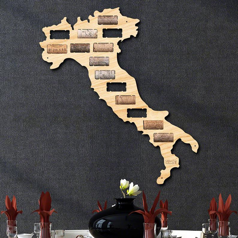 sicily wine cork holder