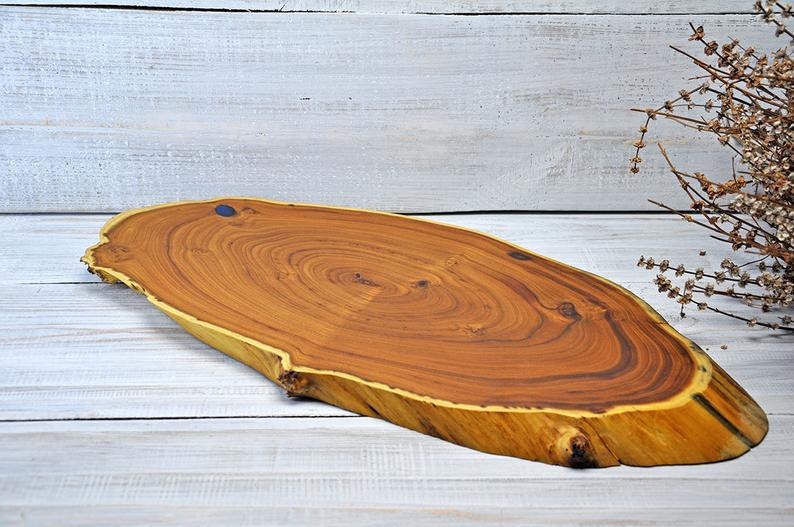 Kitchen And Dining Centerpiece Rustic Spalted Maple Combo Cutting Board Cheese Board Table Decor 