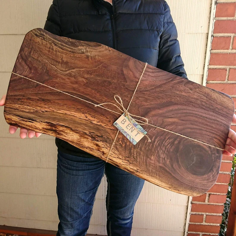 Extra Large Charcuterie Board - Live Edge Serving Board